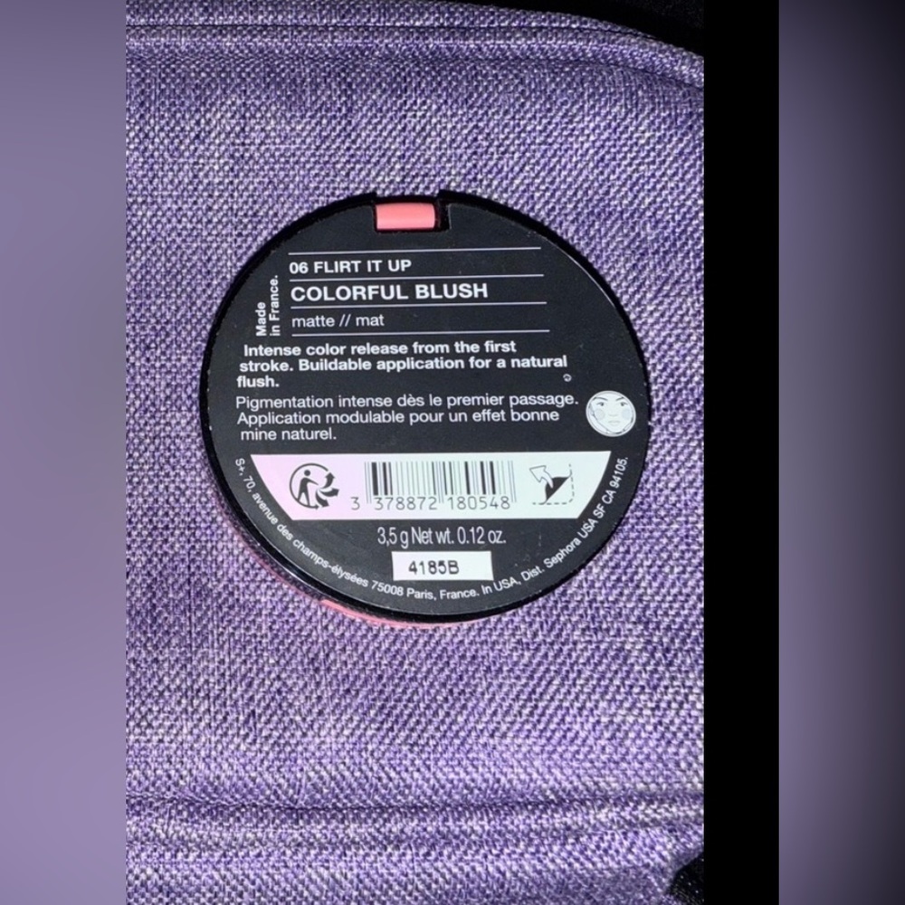 Only 1 LEFT. Sephora Colorful Blush/eye shadow Flirt It Up. - Picture 7 of 9